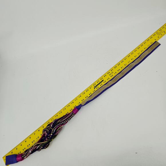 Vintage 70s 80s Braided Raffia Cording High Waisted Mermaidcore Cinch Belt OS - Picture 9 of 10